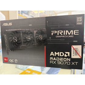  Eladó Asus Prime RX9070XT 16GB videokártya / 24 hónap gyártói jótállás
