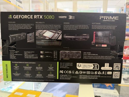 Eladó Asus Prime RTX5080 16GB / 24 hó gyártói jótállás