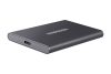 T7 external USB 3.2 2TB SSD, szürke