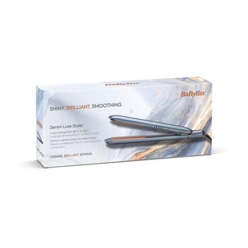 BaByliss ST251PE Denim Luxe hajvasaló, kék