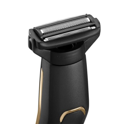 BaByliss MT860E Carbon Titanium 11az1-ben, arc- és testszőrtelenítő készlet, fekete-bronz