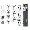 BaByliss MT996E Super-X Metal 15az1-ben, arc- és testszőrtelenítő készlet, metál ezüst