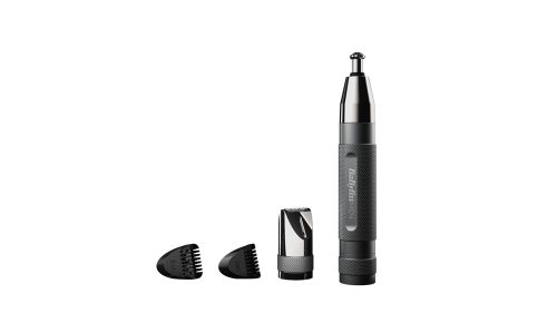 BaByliss E116E Super X-Metal Series Orr- és fülszőrzetnyíró szemöldök trimmerrel, szürke-ezüst