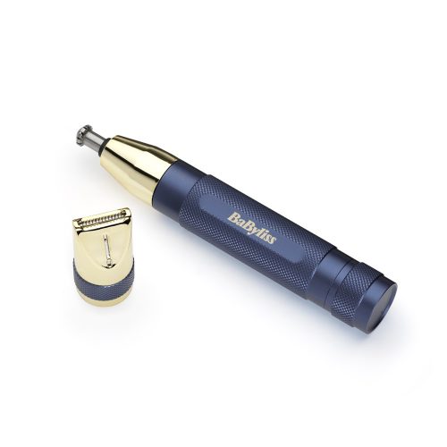 BaByliss E112E Super X-Metal Series Orr- és fülszőrzetnyíró szemöldök trimmerrel, kék