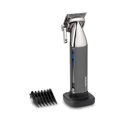 Babyliss E996E Super-X Metal Series, vezetékes/vezeték nélküli hajvágó, szürke