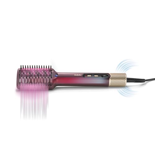 Babyliss AS6400E Air Power Smooth hajegyenesítő kefe, mályva