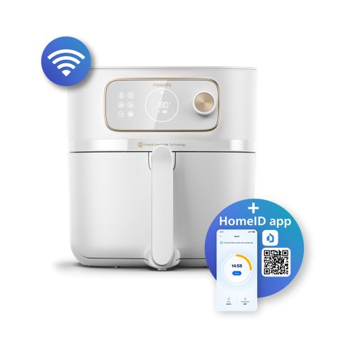 Airfryer 7000 Combi XXL HD9876/25 forrólevegős sütő