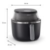 Airfryer 3000 XXL NA341/00 forrőlevegős sütő