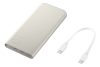 10,000mAh Battery Pack, Beige