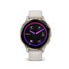 Venu 3S ivory, cream gold, silicone band