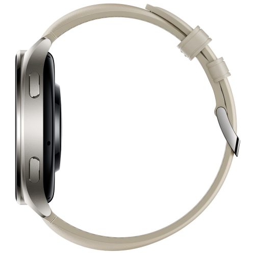 Xiaomi Watch 2 Titan Gray Case With White Leather Strap / BHR9306GL