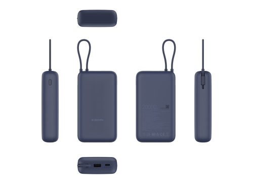 Xiaomi 33W Power Bank 20000mAh (Integrated Cable) Blue GL / BHR8975GL