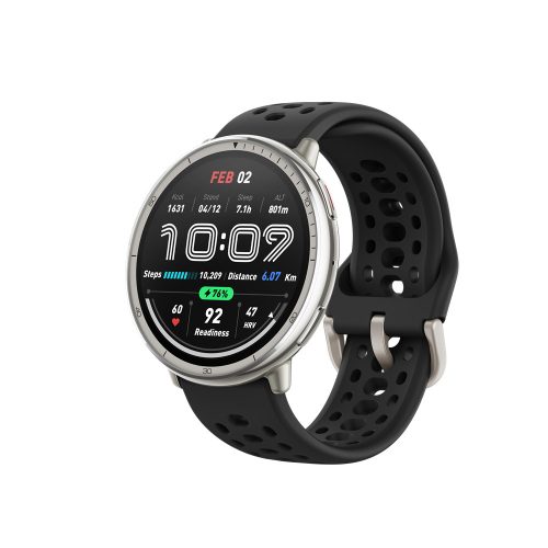 Amazfit Active 2 (Round) Black Sport Silicone