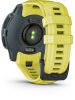Instinct E, 45mm. Yellow, grey strap