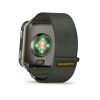 Venu X1 moss titanium, moss comfortfit nylon band