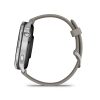 Venu 4 - 45 mm, silver, grey silicone band