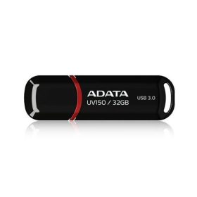 ADATA Pendrive 32GB, UV150 USB 3.2, Fekete ADATA Pendrive 32GB, UV150 USB 3.2, Fekete