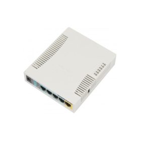   MIKROTIK Wireless Router RouterBOARD 2,4GHz, 5x100Mbps, 300Mbps, Asztali - RB951UI-2HND