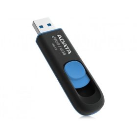 ADATA Pendrive 32GB, UV128 USB 3.2, Fekete-kék ADATA Pendrive 32GB, UV128 USB 3.2, Fekete-kék