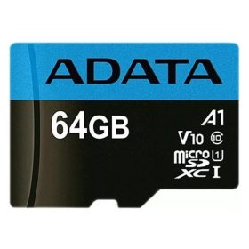 ADATA Memóriakártya MicroSDXC 64GB + Adapter UHS-I V30S (100/85)   ADATA Memóriakártya MicroSDXC 64GB + Adapter UHS-I V30S (100/85)