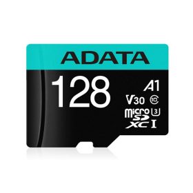 ADATA Memóriakártya MicroSDXC 128GB + Adapter UHS-I V30S (100/85)   ADATA Memóriakártya MicroSDXC 128GB + Adapter UHS-I V30S (100/85)