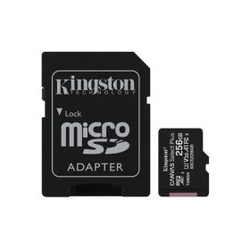 KINGSTON Memóriakártya MicroSDXC 256GB Canvas Select Plus 100R A1 C10 + Adapter   KINGSTON Memóriakártya MicroSDXC 256GB Canvas Select Plus 100R A1 C10 + Adapter