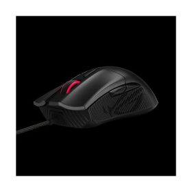 ASUS Vezetékes egér ROG GLADIUS II CORE USB Optikai, Fekete 6200DPI   ASUS Vezetékes egér ROG GLADIUS II CORE USB Optikai, Fekete 6200DPI