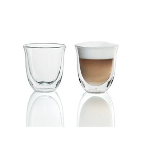   DELONGHI DLSC311 cappuccino pohárszett, 2 db, duplafalu, hőálló, max 300°C