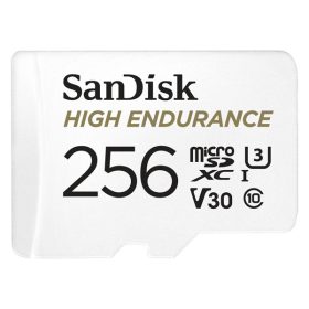 SANDISK 183568, MICRO SDXC KÁRTYA HIGH ENDURANCE 256GB, 100 MB/S, C10, U3, V30   SANDISK 183568, MICRO SDXC KÁRTYA HIGH ENDURANCE 256GB, 100 MB/S, C10, U3, V30