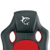 WHITE SHARK KINGS THRONE gamer szék fekete/piros