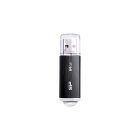 SILICON POWER Pendrive 16GB, Ultima - U02 USB 2.0, Fekete