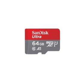 SANDISK 215421, MICROSD ULTRA ANDROID KÁRTYA 64GB, 140MB/s, A1, Class 10, UHS-I   SANDISK 215421, MICROSD ULTRA ANDROID KÁRTYA 64GB, 140MB/s, A1, Class 10, UHS-I