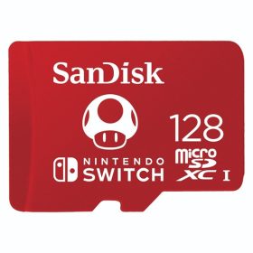 SANDISK 183552, microSDXC KÁRTYA NINTENDO SWITCH 128GB, 100MB/s, U3, C10, A1, UHS-1   SANDISK 183552, microSDXC KÁRTYA NINTENDO SWITCH 128GB, 100MB/s, U3, C10, A1, UHS-1