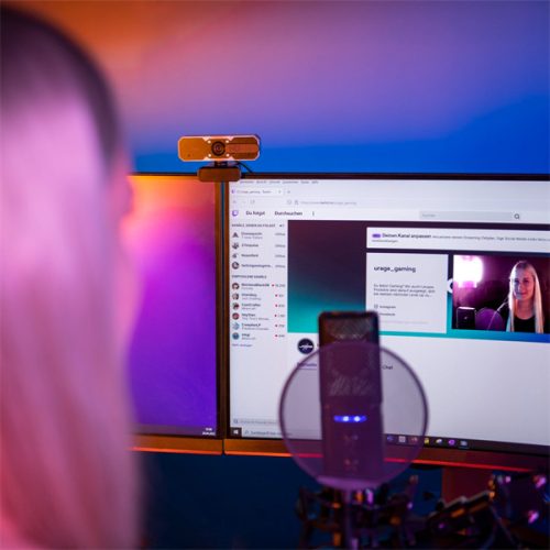 URAGE by HAMA 186090, GAMING URAGE "REC 900FHD", FHD-60FPS STREAMING WEBCAM