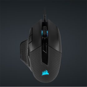 CORSAIR Vezetékes Egér Gaming, NIGHTSWORD RGB Tunable, 8 programozható gomb, RGB Világítás, 18000dpi, fekete   CORSAIR Vezetékes Egér Gaming, NIGHTSWORD RGB Tunable, 8 programozható gomb, RGB Világítás, 18000dpi, fekete