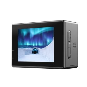   SJCAM Action Camera SJ4000 Dual Screen, WIFI, 16 MP, Black, 4K, vízálló tokkal, kettős képernyő, 4 videó + 4 fotófunkció