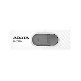 ADATA Pendrive 64GB, UV220, Fehér-szürke ADATA Pendrive 64GB, UV220, Fehér-szürke