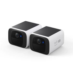 ANKER EUFY Kamera, SoloCam S220, 2K, Beépített Napelem, AI arcfelismerés, WiFi-s, kültéri (2db/csomag) - E8134321   ANKER EUFY Kamera, SoloCam S220, 2K, Beépített Napelem, AI arcfelismerés, WiFi-s, kültéri (2db/csomag) - E8134321