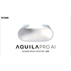 D-LINK Wireless Router Dual Band AX3000 1xWAN(1000Mbps) + 4xLAN(1000Mbps), M30/E   D-LINK Wireless Router Dual Band AX3000 1xWAN(1000Mbps) + 4xLAN(1000Mbps), M30/E