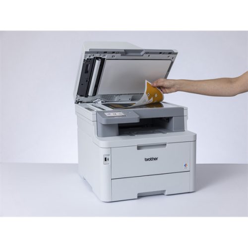BROTHER LED MFP NY/M/S/F MFC-L8340CDW, A4, színes, 30 lap/perc, WiFi/USB, ADF, Duplex, 600x600dpi, 512MB