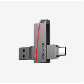 HIKSEMI Pendrive 64GB E307C U3 "Dual Slim" USB 3.2/Type-C, Szürke (HIKVISION)   HIKSEMI Pendrive 64GB E307C U3 "Dual Slim" USB 3.2/Type-C, Szürke (HIKVISION)
