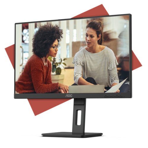 AOC IPS monitor 27" 27E3QAF, 1920x1080, 16:9, 300cd/m2, 4ms, HDMI/DisplayPort/VGA, Pivot, hangszóró