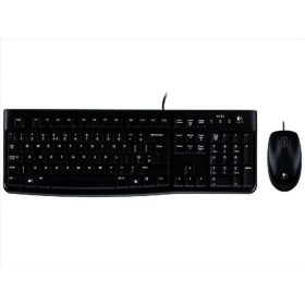 LOGITECH Billentyűzet + egér - MK120 Vezetékes Combo USB, UK   LOGITECH Billentyűzet + egér - MK120 Vezetékes Combo USB, UK