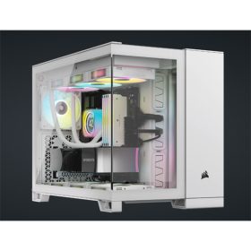 CORSAIR Ház 2500X, Tápegység nélkül, Edzett Üveg, fehér   CORSAIR Ház 2500X, Tápegység nélkül, Edzett Üveg, fehér