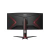 AOC Ívelt Gaming 180Hz VA monitor 34" CU34G2XP/BK, 3440x1440, 21:9, 430cd/m2, 1ms, 2xHDMI/DisplayPort/USBx4