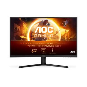 AOC Ívelt Gaming 180Hz monitor 31,5" CQ32G4VE, 2560x1440, 16:9, 300cd/m2, 1ms, 2xHDMI/DisplayPort, HDR10   AOC Ívelt Gaming 180Hz monitor 31,5" CQ32G4VE, 2560x1440, 16:9, 300cd/m2, 1ms, 2xHDMI/DisplayPort, HDR10