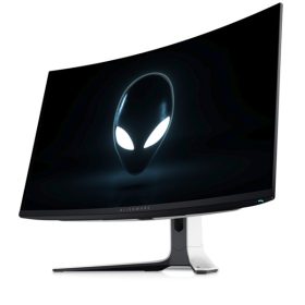   DELL Alienware Ívelt Monitor 31,6"  AW3225QF, QD OLED 3840x2160, 16:9, 1m:1, 1000cd, 0,03ms, DP, HDMI, szürke
