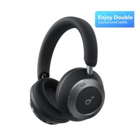 ANKER Vezeték Nélküli Fejhallgató, Soundcore Space One Pro, Összecsukható, Aktív Zajszűrő, jet black - A3062G11   ANKER Vezeték Nélküli Fejhallgató, Soundcore Space One Pro, Összecsukható, Aktív Zajszűrő, jet black - A3062G11