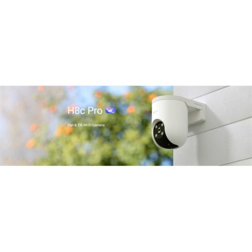 EZVIZ H8c PRO 4K 8MP, kültéri kamera, 360° panorám és színes éjszakai látás, alakérzékelés zoom követés kétirányú beszéd