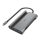 HAMA 00200143, FIC USB 3.2 GEN1 TYPE-C 7IN1, DOKKOLÓ (3X USB3.1, 2X USB-C, HDMI,LAN,PD)